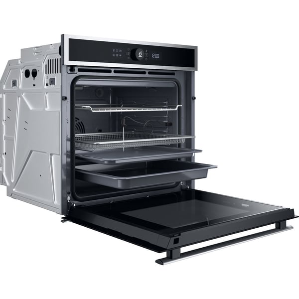 Whirlpool WOI4IS8PPM0SXA 73 L Musta, Ruostumaton teräs