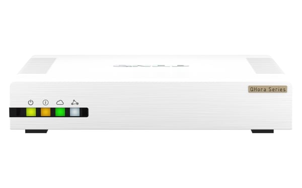 QNAP QHora-321 kabelansluten router 2.5 Gigabit Ethernet Vit QNAP QHora-321 kabelansluten router 2.5 Gigabit Ethernet Vit