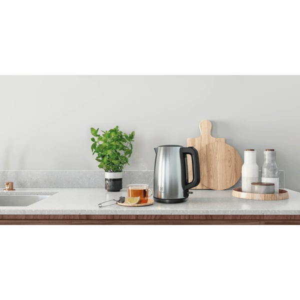 Electrolux E3K1-3ST vattenkokare 1,7 l 2200 W Rostfritt stål