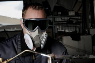 3M 2895S sikkerhedsbrille & brille Polykarbonat Sort, Blå, Grå