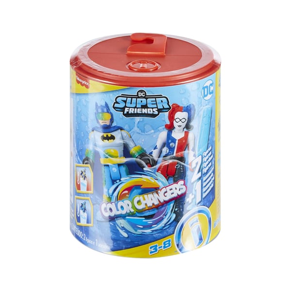 Fisher-Price Imaginext DC Super Friends Color Changers Batman & Harley Quinn