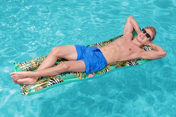 Bestway 44083 pool- och badmadrass Multifärg Mönstrad