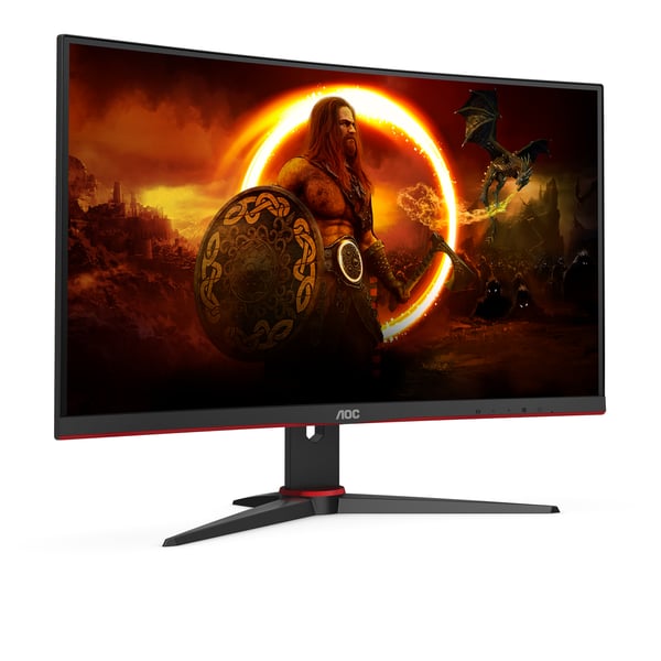 AOC G2 C27G2E/BK platta pc-skärmar 68,6 cm (27") 1920 x 1080 pixlar Full HD Svart, Röd