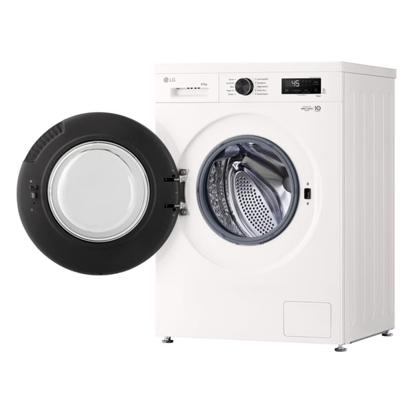 LG W4NX1095NWB kuivaava pyykinpesukone Vapaasti seisova Edestä täytettävä Valkoinen