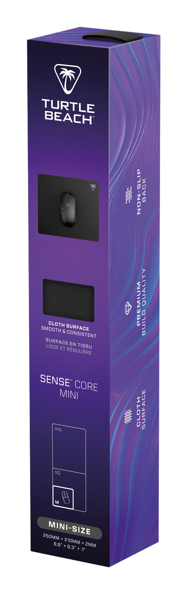 Turtle Beach Sense Core Mini Spelmusmatta Svart