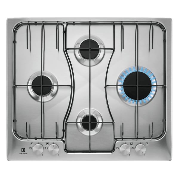 Electrolux RGG6242LOX Rostfritt stål Inbyggd 60 cm Gas 4 zone(s)