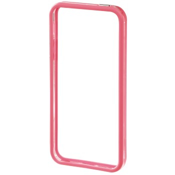 Hama Edge Protector iPhone 5 mobiltelefonfodral Rosa, Transparent