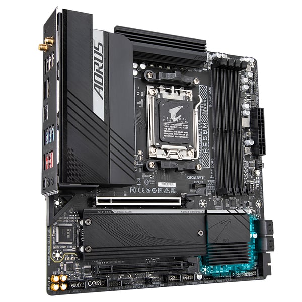 Gigabyte B650M AORUS ELITE AX - emolevy - micro ATX - kanta AM5 - AMD B650