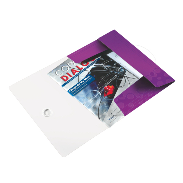 Leitz 3-klaffmapp WOW PP A4