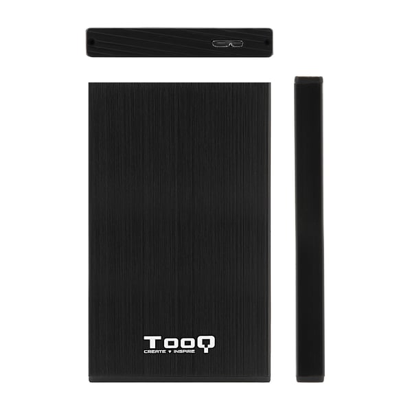 TooQ TQE-2527B drevkabinet HDD kabinet Sort 2.5"