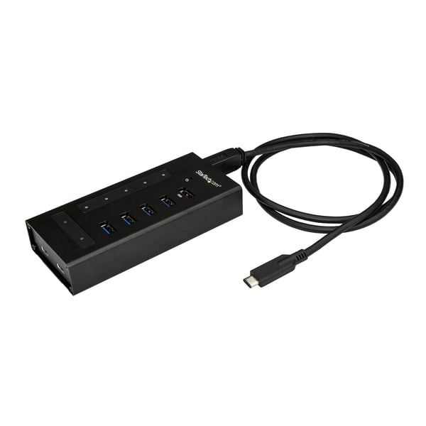 StarTech.com USB-hubb 7 portar - Metall - USB-A till 3x USB-C och 1x USB-C