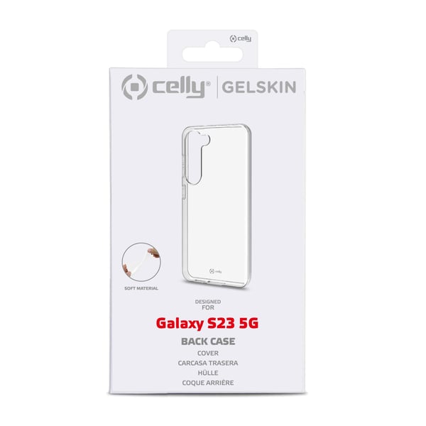 Celly GELSKIN1032 mobiltelefon etui 15,5 cm (6.1") Cover Transparent