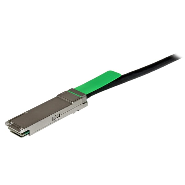 StarTech.com QSFPMM2M InfiniBand og fiberoptisk kabel 2 m QSFP+ Sort