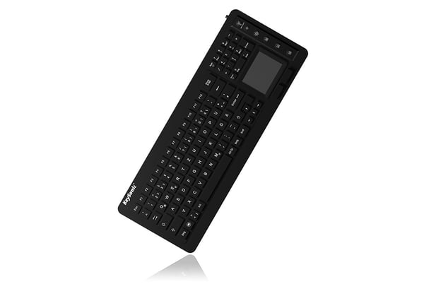 KeySonic KSK-6231 INEL (CH) tastatur Industriel USB QWERTZ Schweizisk Sort