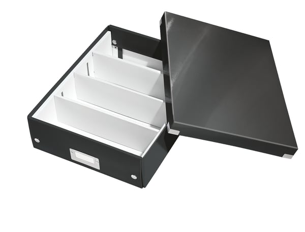 Leitz Click & Store WOW Medium organiseringsboks, 85% recirkuleret karton