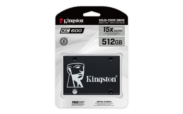 Kingston Technology 512G SSD KC600 SATA3 2,5"