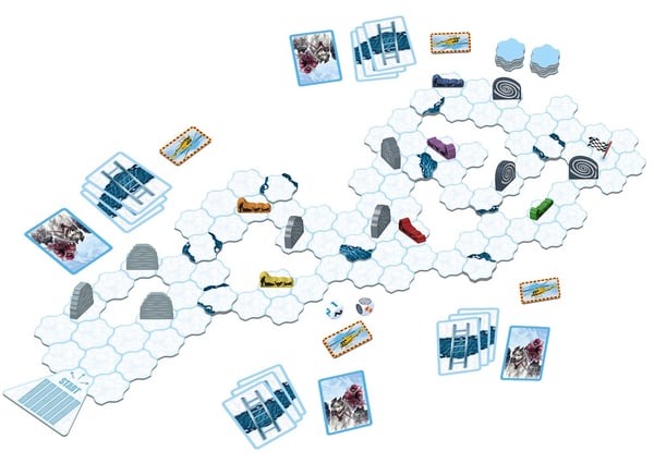 Tactic Arctic Race Brætspil Strategi