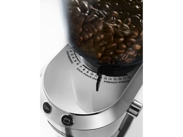 De’Longhi KG 520.M kaffekvarn 150 W Svart, Rostfritt stål