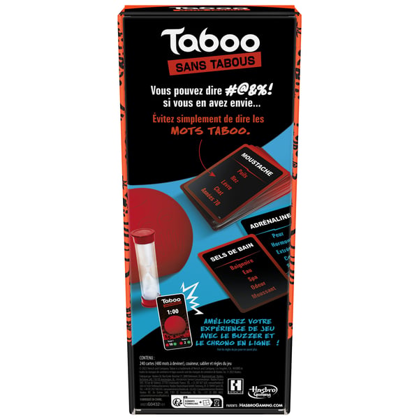 Hasbro Gaming Taboo 20 min Kortspel Party