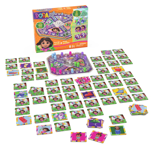 Games KOG KOL Pop Up Memory Match Dora GML Korttipeli