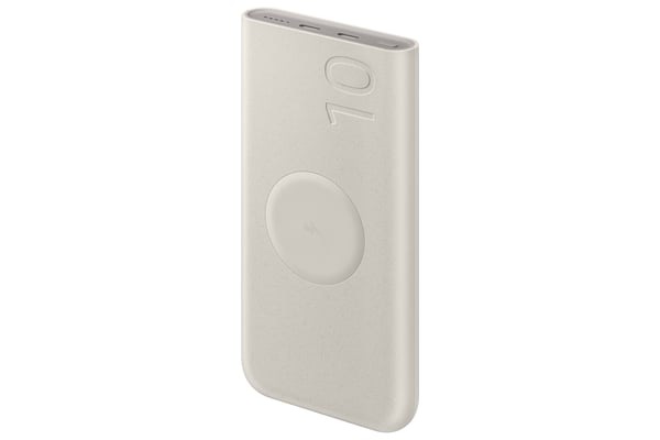 Samsung EB-U2510XUEGEU powerbank 10000 mAh Trådløs opladning Beige