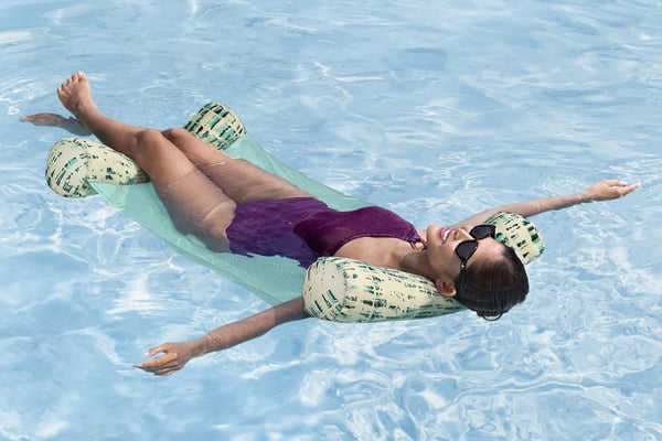 Bestway 43909 pool- och badmadrass Multifärg Mönstrad PVC Flytande hängmatta
