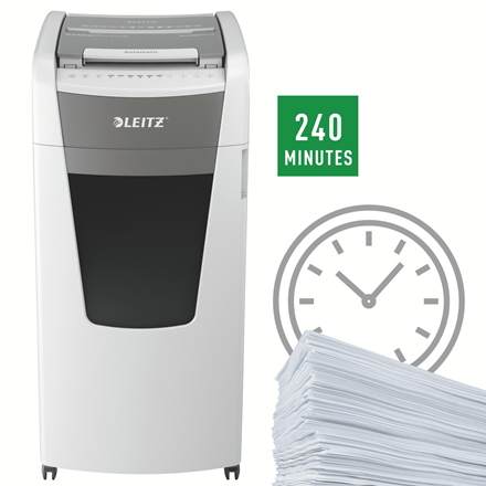 Leitz IQ Autofeed Office Pro 600 Automatisk Dokumentförstörare P4