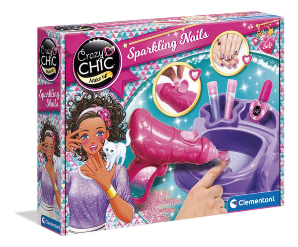 Clementoni Crazy Chic : Unghie Scintillanti Clementoni Crazy Chic : Unghie Scintillanti