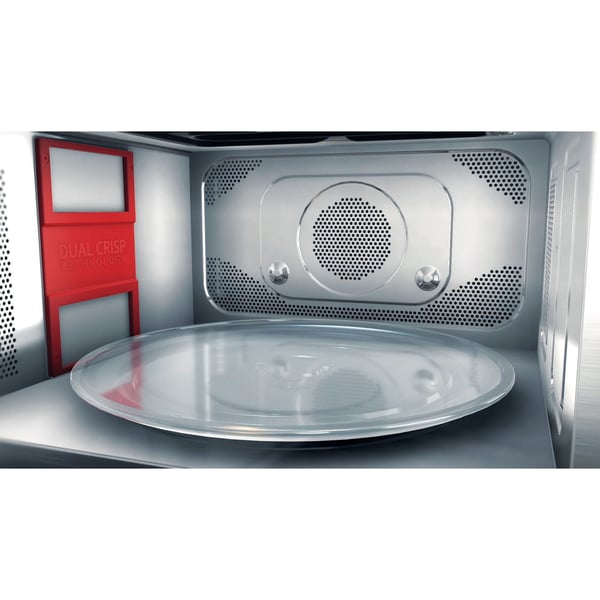 Whirlpool Supreme Chef MWSC 9133 SX Musta, Ruostumaton teräs Yhdistelmämikroaaltouuni Pöytämalli 33 L 1000 W