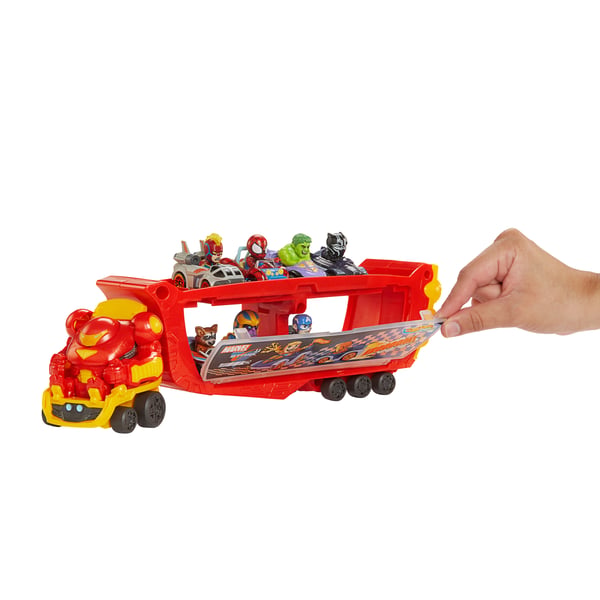 Hot Wheels RACERVERSE Hulkbuster-trailerdragare