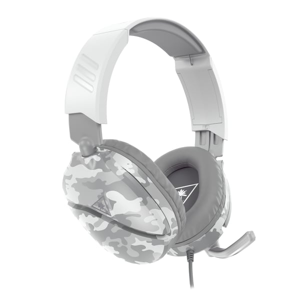 Turtle Beach Recon 70 Headset Ledningsført Spil Grå, Hvid