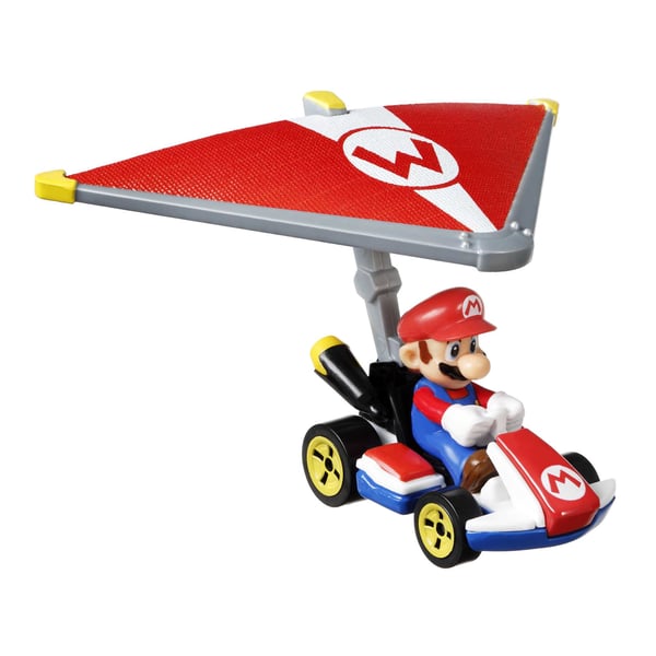 Hot Wheels MARIOKART Mario Standart Kart and Super Glider