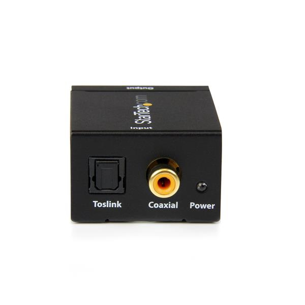 StarTech.com SPDIF2AA äänimuunnin Musta