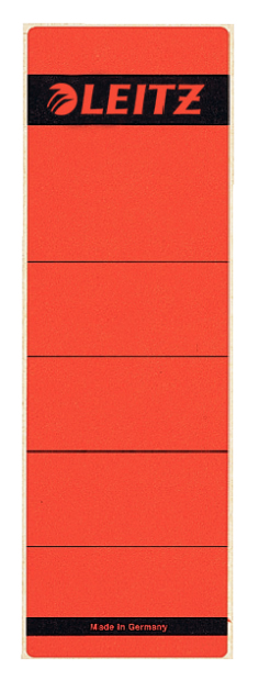 Leitz 16420025 liimaetiketti Suorakulmio Punainen 10 kpl