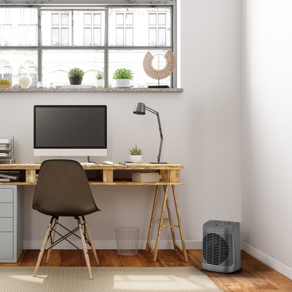 Rowenta Instant Comfort Compact SO2321 inomhus Grå 1800 W Elektrisk värmefläkt