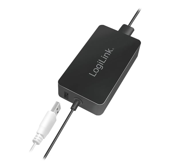 LogiLink PA0197 mobilladdare Bärbar dator, Universal Svart AC inomhus