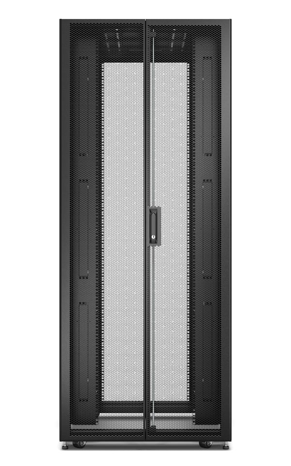 APC ER8200 stativ 42U Fritstående reol Sort