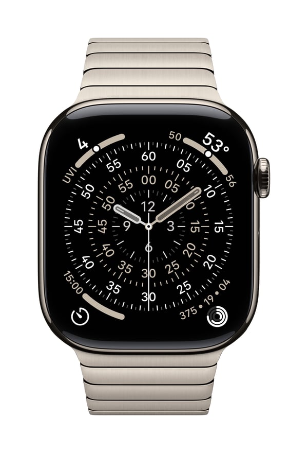 Apple MXMF3ZM/A Älyrannekkeen lisätarvike Yhtye Titaani Ruostumaton teräs Apple MXMF3ZM/A Älyrannekkeen lisätarvike Yhtye Titaani Ruostumaton teräs