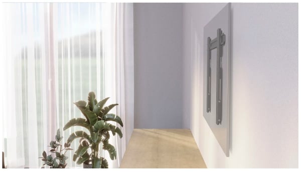 Hama Ultraslim 2,29 m (90") Antrasiitti, Harmaa