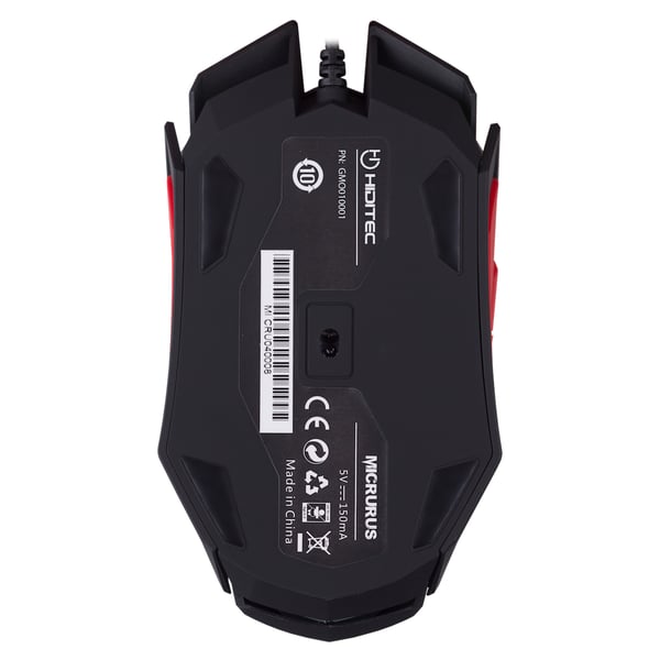 Hiditec MICRURUS mus Spil Højre hånd USB Type-A Laser 8100 dpi