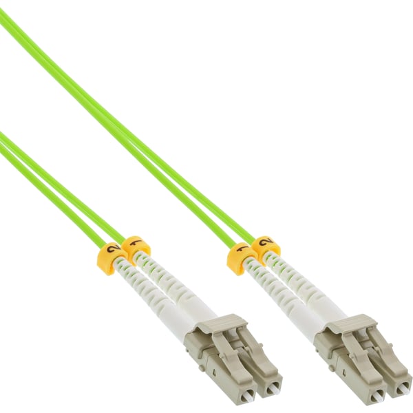 InLine 88549Q InfiniBand och fiberoptisk kabel 10 m 2x LC Grön