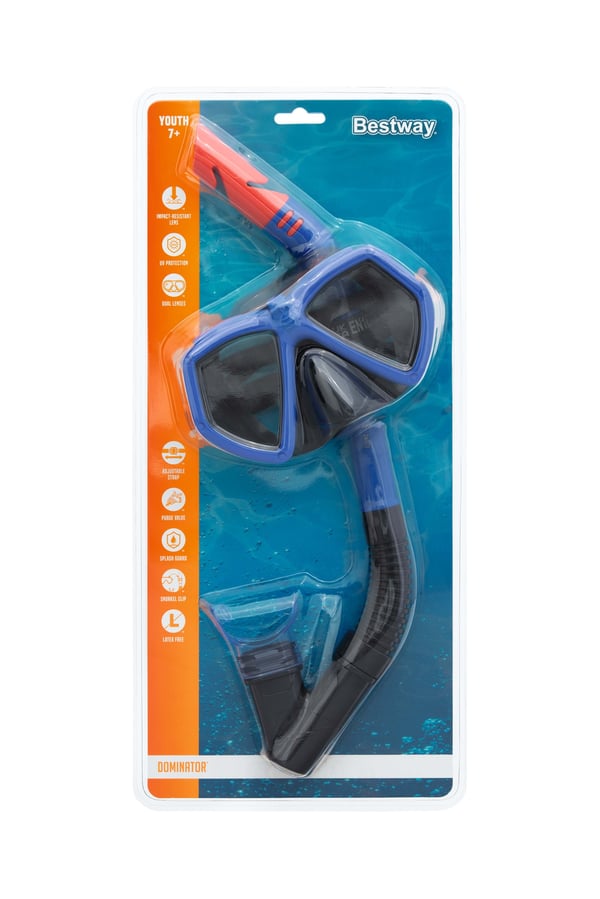 Bestway 24070 / 23 dykkemaske Polykarbonat Forskellige farver Barn