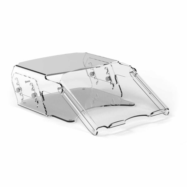Fellowes 9731201 skærmbeslag og -stativer Skrivebord Transparent