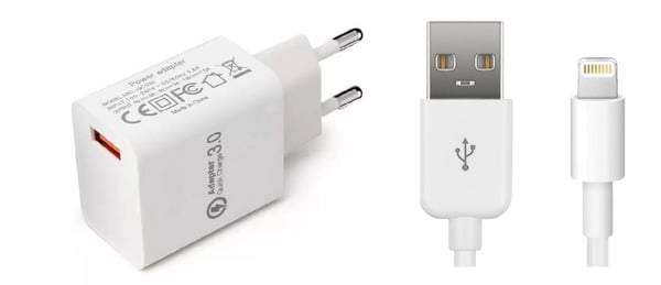 CoreParts MBXAP-AC0008 virta-adapteri ja vaihtosuuntaaja Sisätila 12 W Valkoinen