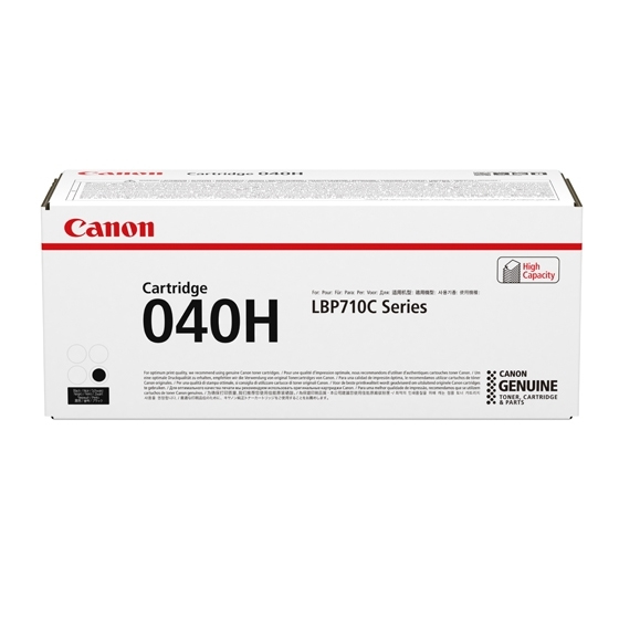 Canon 040H värikasetti 1 kpl Alkuperäinen Musta