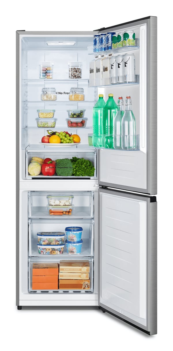 Hisense RB390N4CCD1 køle-/fryseskab Fritstående 304 L Grå