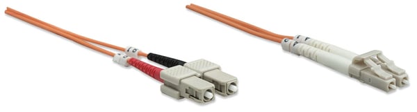 Intellinet 5m LC/SC InfiniBand og fiberoptisk kabel Orange