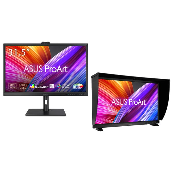 ASUS ProArt OLED PA32DC computerskærm 80 cm (31.5") 3840 x 2160 pixel 4K Ultra HD Sort ASUS ProArt OLED PA32DC computerskærm 80 cm (31.5") 3840 x 2160 pixel 4K Ultra HD Sort