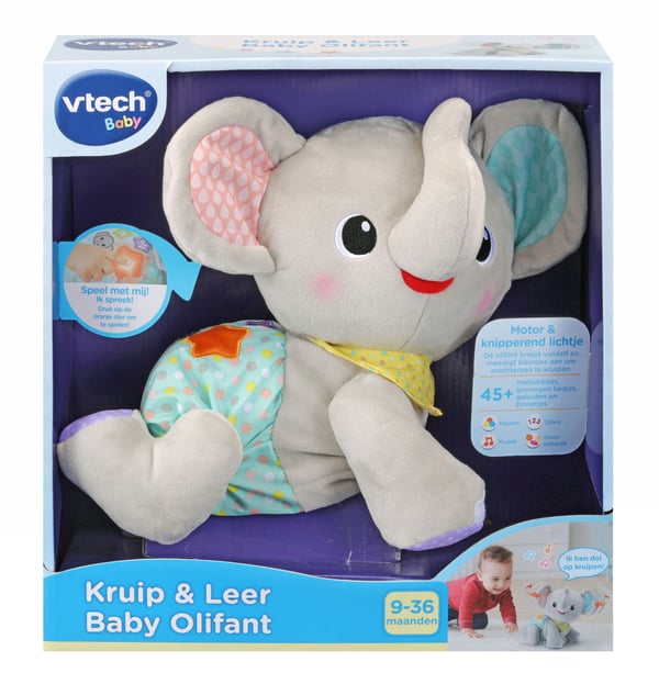 VTech Baby Kruip & Leer Olifant