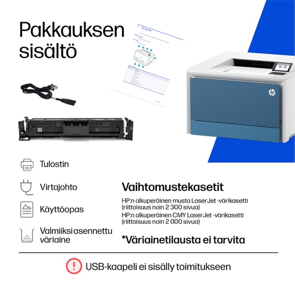 HP LaserJet Enterprise (4701dn) Väri Tulostin